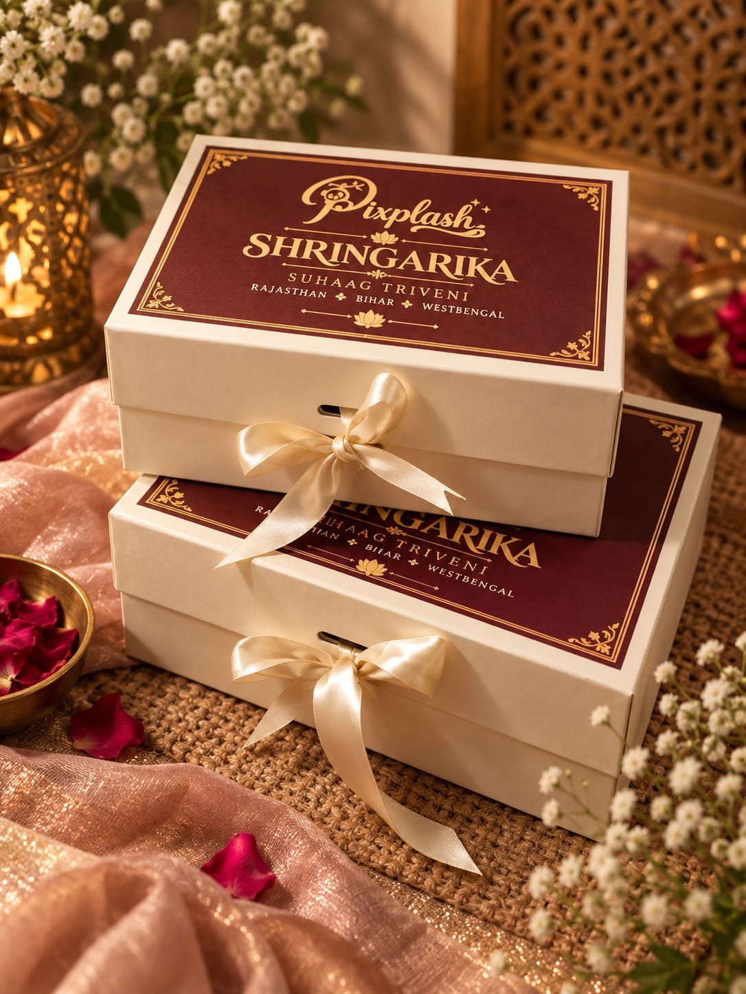 Shringarika gift box by Pixplash